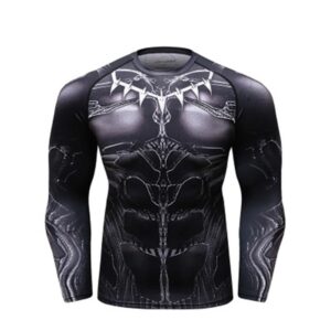 Brand New MMA Gym Shirt Men Sport T Shirt Long Sleeve Rash Guard Men Workout Training Fitness Top T-shirt Boxeo Rashgard Jerseys