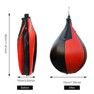 Pear-Shaped Speed Ball Decompression Vent Boxing Speed Ball Gym Exercise Speed Ball To Send Pump Hook dropshipping