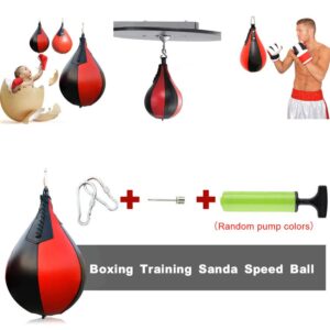 Pear-Shaped Speed Ball Decompression Vent Boxing Speed Ball Gym Exercise Speed Ball To Send Pump Hook dropshipping