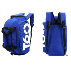 Waterproof Gym Sports Bag Men Women Fitness Bag Training Backpacks with Strips Pouch Rucksack Travel Bags Outdoor T60