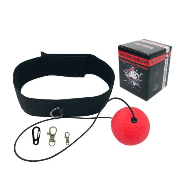 Boxing Reflex Speed Punch Ball Sanda Boxer Training Head-mounted Boxing Speed Reaction Ball Gym Equipment