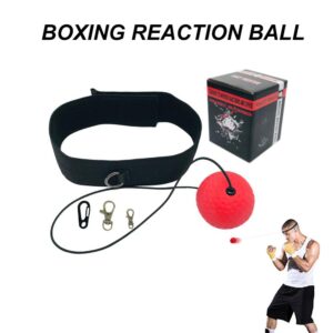 Boxing Reflex Speed Punch Ball Sanda Boxer Training Head-mounted Boxing Speed Reaction Ball Gym Equipment