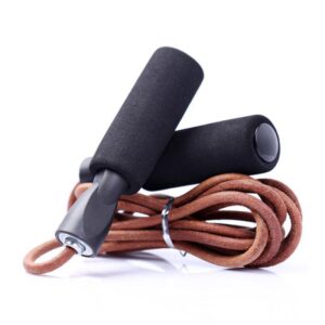 Portable Leather Skipping Speed Rope Bearing Speed Skipping Jump Rope Fitness Boxing Jump Gym Athletics Gear