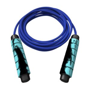 Heavy Adjustable Weighted Skipping Rope -Bearing Weavon Cable Foam Handle for Home Gym Workouts Boxing