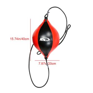 Quality Design Pu Leather Punching Ball Pear Boxing Bag Reflex Speed Balls Fitness Training Double End Boxing Speed Ball