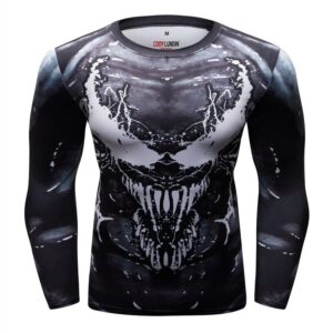 Compression T Shirts+Pants Men gym High-elasticity BJJ MMA Rashguard Rash Guard Fitness Tracksuit Boxing Jerseys Sport Suit