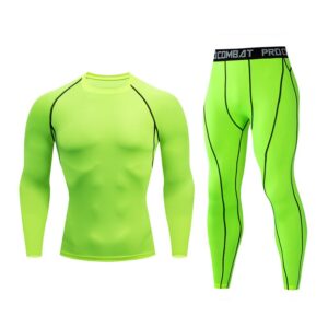 compression MMA Rashguard men's jiu jitsu t shirt+pants muay thai shorts Rash guard for gym men Bjj boxing 3pcs/Sets clothing