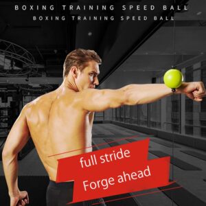 Boxing Reflex Speed Punch Ball Sanda Boxer Raising Reaction Force Hand Eye Training Set Stress Gym Boxing Muay Thai Exercise