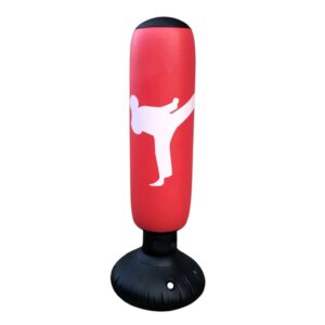 Gym Fitness Boxing Bag Children Inflatable PVC Sports Workout Fight Column Toy Kids Boxing Fight Pressure Training Sandbag Hot