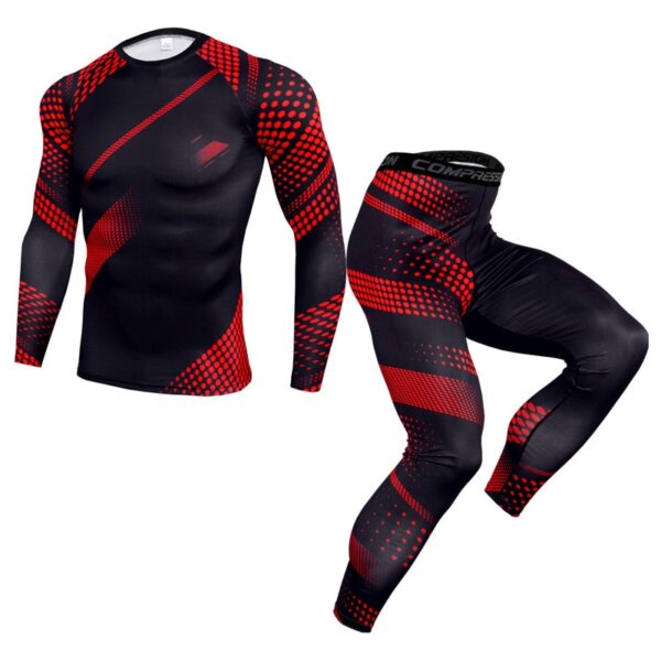 Jogging suit 3 Pieces Piece Tracksuit Men Compression underwear MMA tactics Camouflage rash guard male Winter training Kit 2020