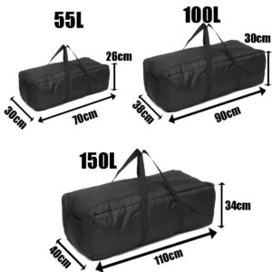 Outdoor Gym Bag Men Women 50/100/150L Large Capacity Duffle Travel Gym Weekend Overnight Bag Waterproof Sport Fitness Bags