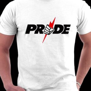 Fashion PRIDE FC MMA T Shirt Men Cotton Brand Black/White Print T-Shirt TOP Tees Fighting Champiomship Basic Short Sleeve Shirts