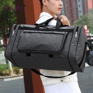 Unisex Waterproof Men Sports Gym Bags New Leisure Yoga Fitness Shoulder Women Handbags Large Capacity Nylon Portable Travel Bags