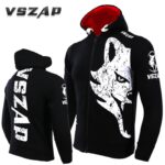 VSZAP Warm Winter Hoodie Tracksuits Fight MMA Gym Tee Shirt Boxing Fitness Sport Men