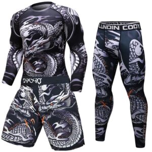 Brand New BJJ MMA Work Out Compression Rashguard T Shirt Men VS PK Exercise 3D Fitness Tights Bodybuild Cross fit Rash Guard