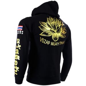 VSZAP BUILT 2 FIGHT Long Sleeve Hoodie MMA fight fighting Muay Thai shirt mma clothing mma Sweatshirt Elasticity offset printing