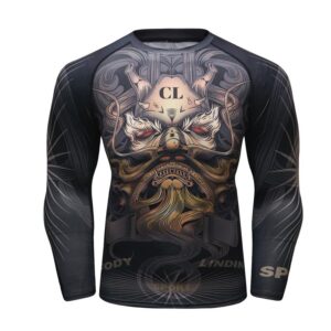 Brand New Men 3D Rashguard Compression Shirt Quick Drying Fitness Clothing Plus Size T-shirt BJJ MMA Rash Guard Fashion Men Top