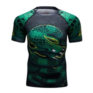 Brand New Men 3D Rashguard Compression Shirt Quick Drying Fitness Clothing Plus Size T-shirt BJJ MMA Rash Guard Fashion Men Top