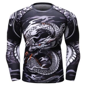 Brand New BJJ MMA Work Out Compression Rashguard T Shirt Men VS PK Exercise 3D Fitness Tights Bodybuild Cross fit Rash Guard