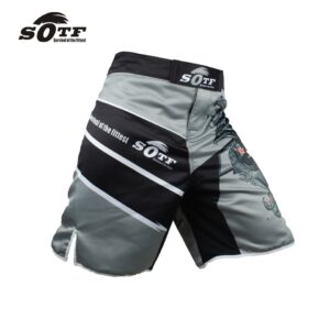 SOTF fitness comfortable easing big size Thai fist fitness shorts muay thai clothing boxing mma short muay thai mma muay thai