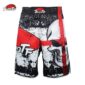 SUOTF MMA black boxing skull motion picture cotton loose size training kickboxing shorts muay thai shorts cheap mma shorts boxeo