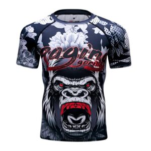 Brand New Men 3D Rashguard Compression Shirt Quick Drying Fitness Clothing Plus Size T-shirt BJJ MMA Rash Guard Fashion Men Top