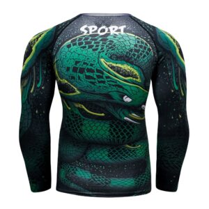 Brand New Men 3D Rashguard Compression Shirt Quick Drying Fitness Clothing Plus Size T-shirt BJJ MMA Rash Guard Fashion Men Top