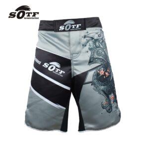 SOTF fitness comfortable easing big size Thai fist fitness shorts muay thai clothing boxing mma short muay thai mma muay thai