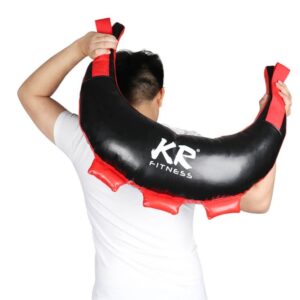 Fitness Strength Training Boxing Sand bag Weight Lifting Bulgarian Power Bag PU Leather Exercise Boxing Sandbag