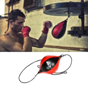 Quality Design Pu Leather Punching Ball Pear Boxing Bag Reflex Speed Balls Fitness Training Double End Boxing Speed Ball