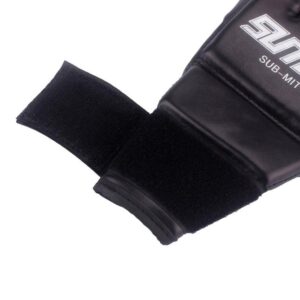 boxing Black Fighting MMA Boxing Sports Leather Gloves Tiger Muay Thai fight box mma gloves boxing sanda boxing glove pads mma