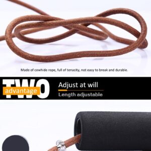 Portable Leather Skipping Speed Rope Bearing Speed Skipping Jump Rope Fitness Boxing Jump Gym Athletics Gear