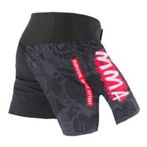 SUOTF Geometry Breathable Fighting Fitness MMA Shorts Tiger Muay Thai Kickboxing Short muay thai Clothing Sanda Boxing Short