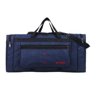 Multi-function Canvas Travel Shoulder Bags for Women Men Casual Large Capacity Sports Handbags Unisex Fitness Gym Tote